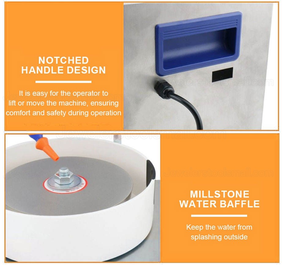 180W Gem Gemstone Faceting Machine with Digital Angle Manipulator for Grinding Polishing 3000RPM